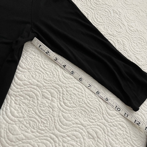 Cable and Gauge Scoop Neck Lattice Back 3/4 Length Sleeve Size Large Top - Picture 10 of 16